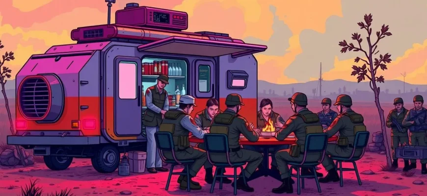 Films de guerre sur les cuisines de campagne