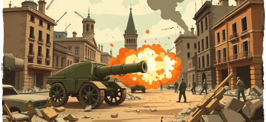 Films d'action avec de l'artillerie : Une explosion de sensations fortes