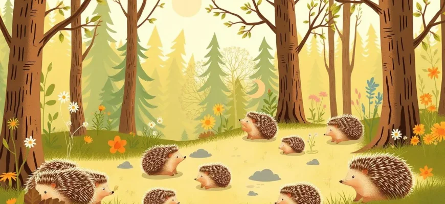 Films familiaux sur les hérissons