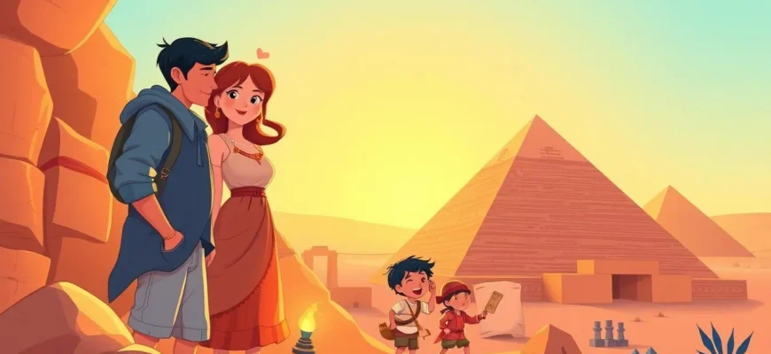 Films familiaux sur les pyramides