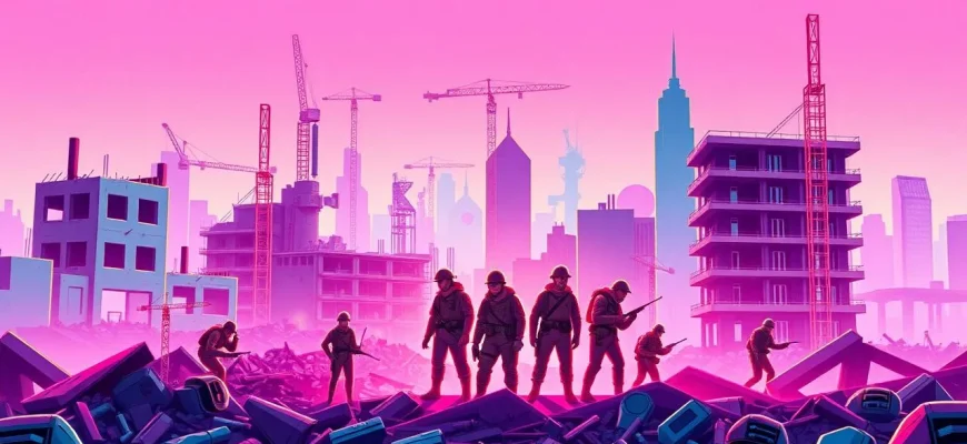 Films de guerre sur la reconstruction des villes