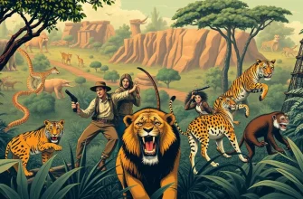 Films d'action dans un zoo : Adrénaline et Faune