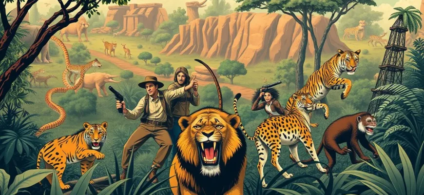 Films d'action dans un zoo : Adrénaline et Faune