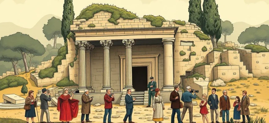 Films historiques sur les tombes étrusques