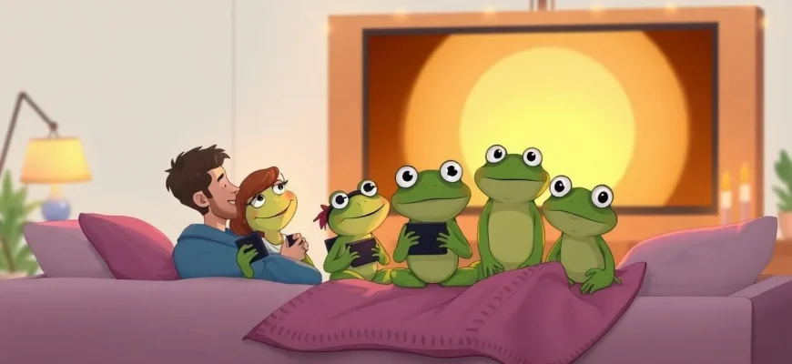 Films familiaux avec des grenouilles