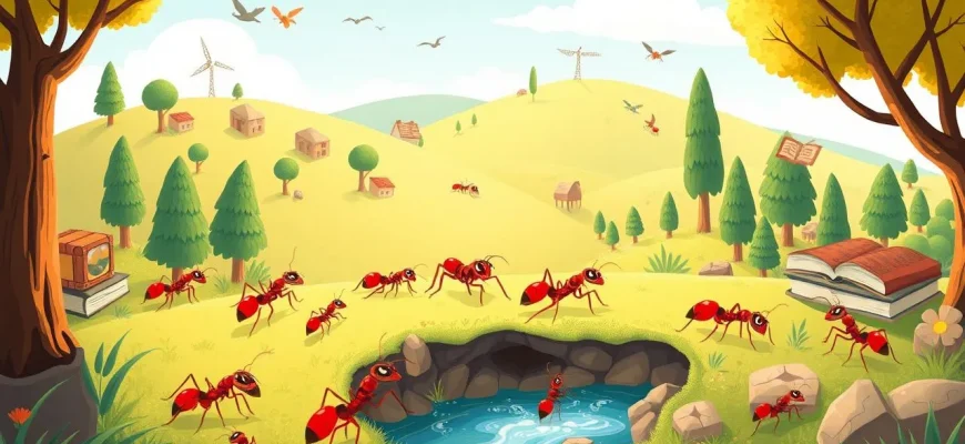 Films familiaux sur les fourmis