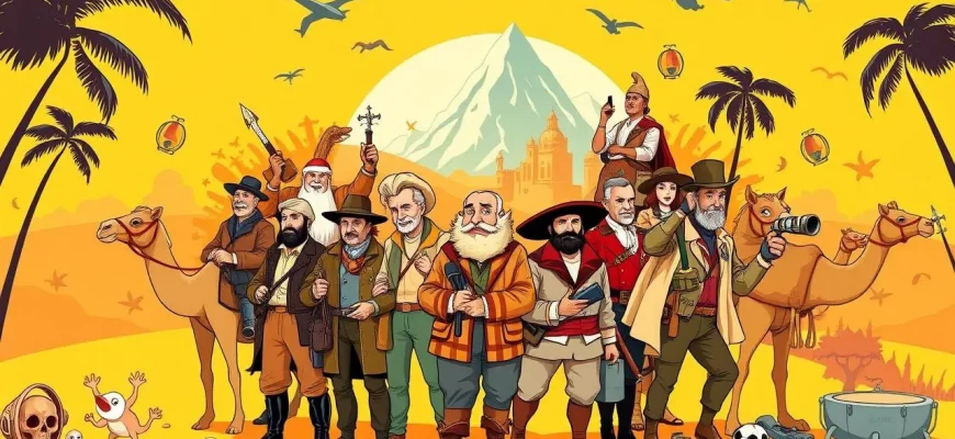 Films d'aventures de grands explorateurs