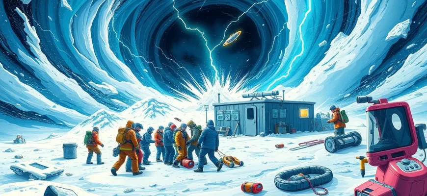 Films de catastrophe sur les stations polaires