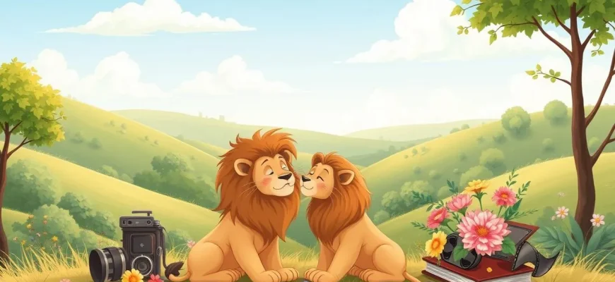 Films d'amour avec des lions