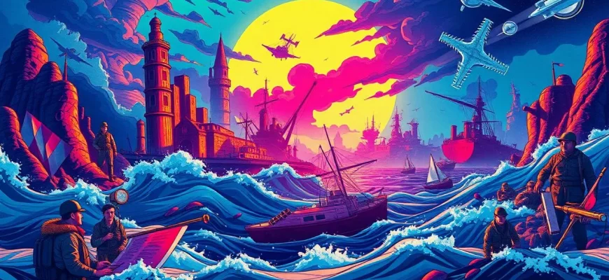 Films de guerre sur les expéditions hydrographiques