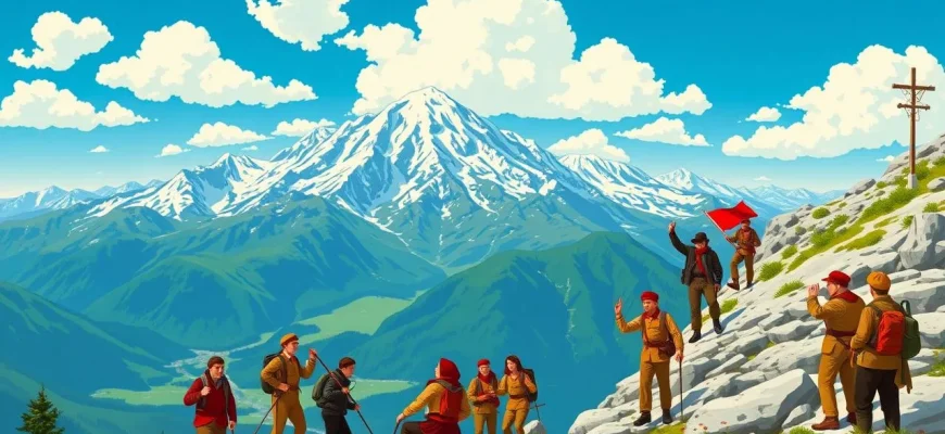 Films soviétiques sur les Alpes