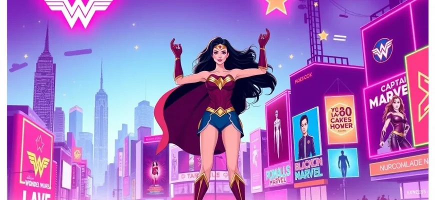 Films familiaux sur les super-héroïnes