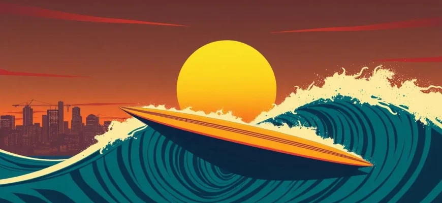 Films d'action avec des surfeurs