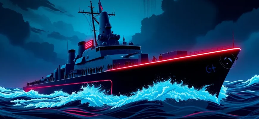 Films de guerre sur les navires