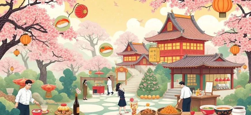 Films fantastiques sur la cuisine japonaise