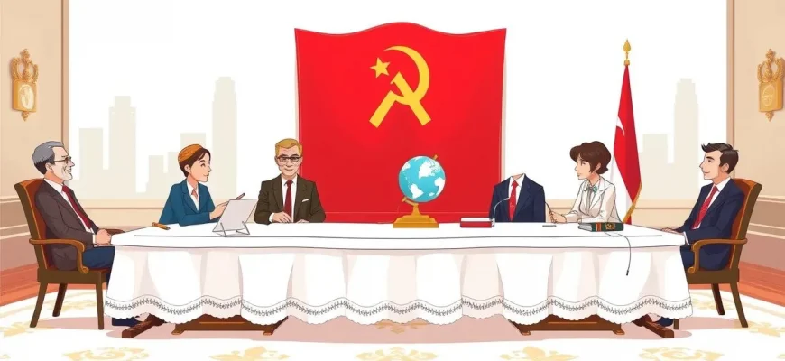 Films soviétiques sur les négociations