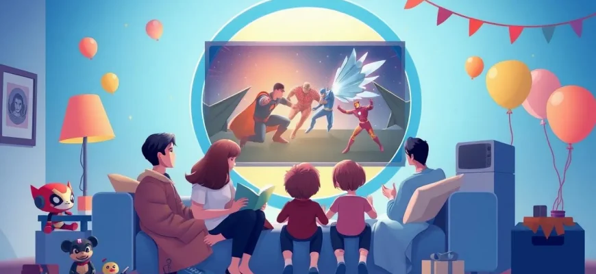 Films familiaux sur les super-héros