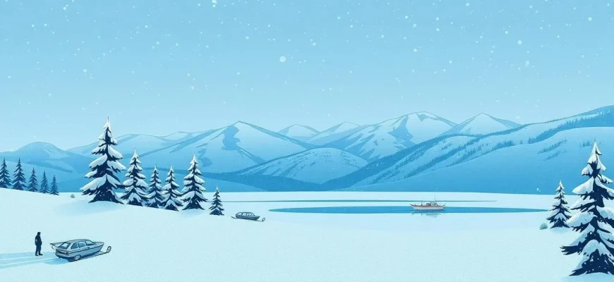 Films de thriller sous la neige