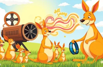 Films familiaux avec des kangourous