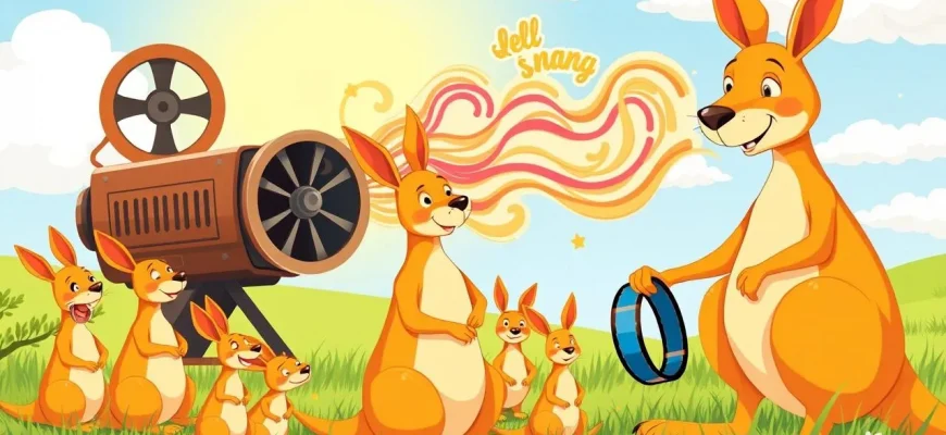 Films familiaux avec des kangourous