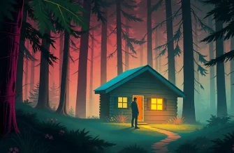 Films dramatiques dans une cabane en forêt