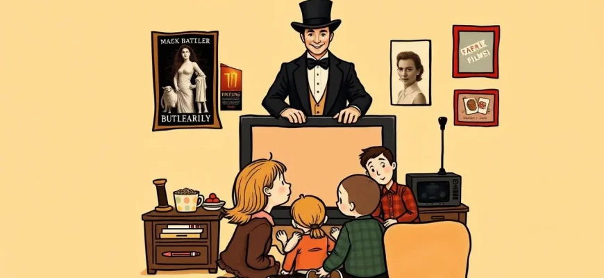 Films familiaux avec des majordomes