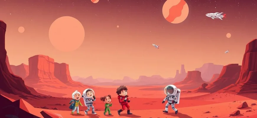 Films familiaux sur Mars : Une aventure intergalactique