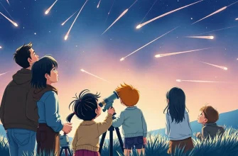 Films familiaux sur les pluies de météores