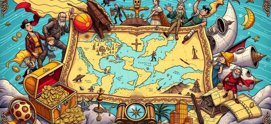 Films d'Aventure avec des Cartes Anciennes