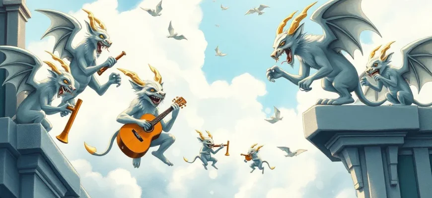 Films familiaux sur les gargouilles