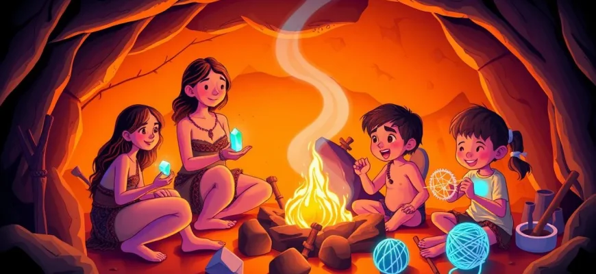 Films familiaux sur les hommes des cavernes