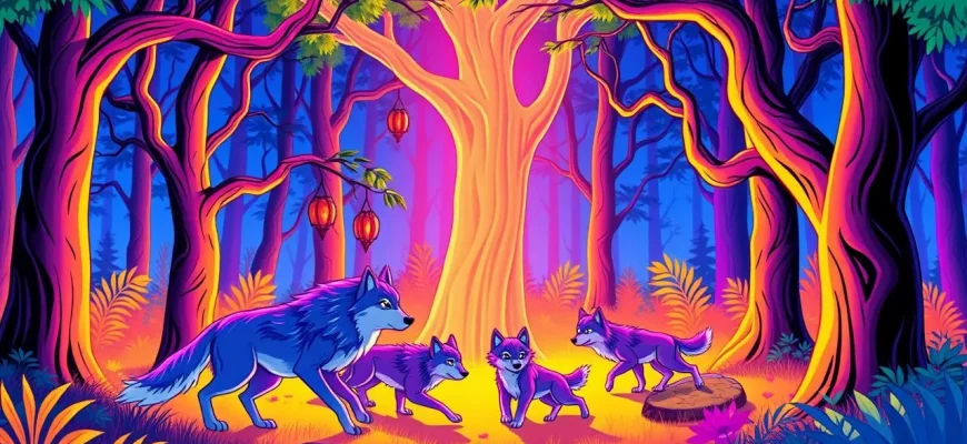 Films familiaux sur les loups