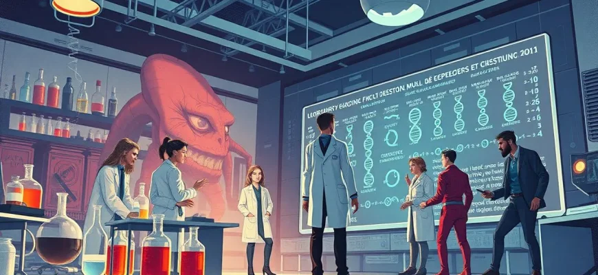 Films d'action sur les expériences génétiques