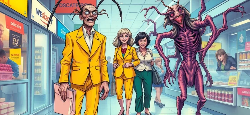 Films d'horreur avec des vendeurs