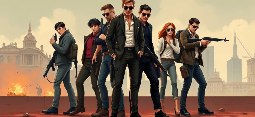 Films d'action avec des mercenaires modernes