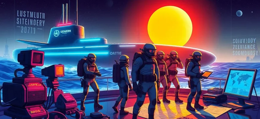 Films de guerre sur la géodésie marine