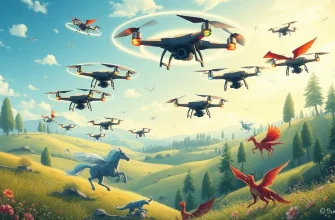 Films de fantasy avec des drones