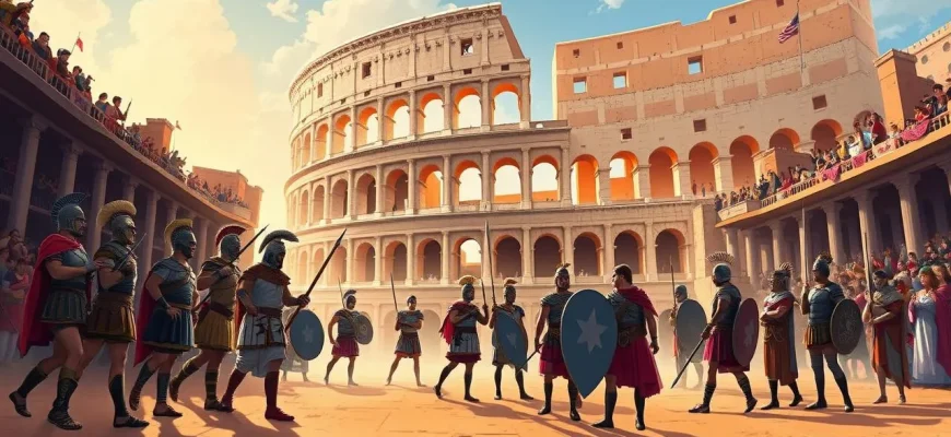 Films sur les gladiateurs: Une aventure épique à travers le temps