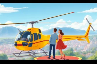 Films d'amour avec des hélicoptères