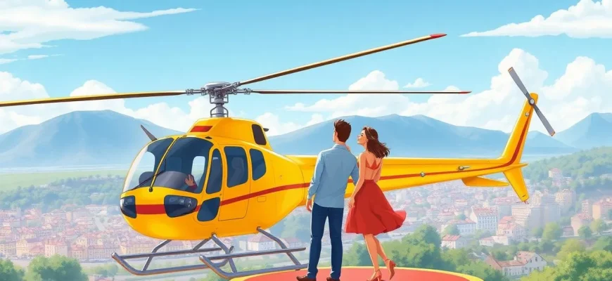 Films d'amour avec des hélicoptères