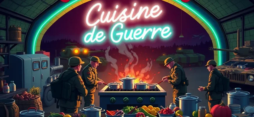 Films de guerre sur la cuisine militaire