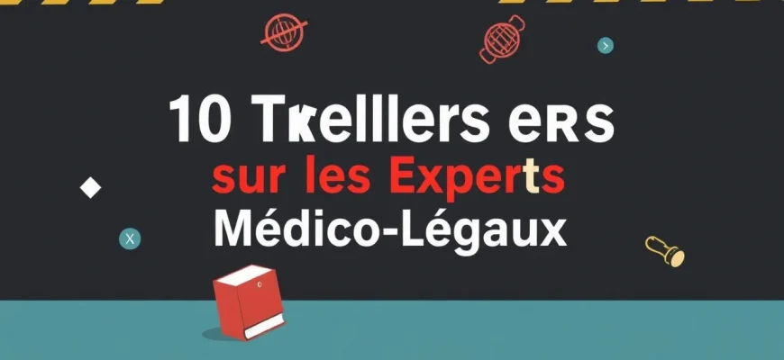 Top 10 des Thrillers sur les Experts Médico-Légaux