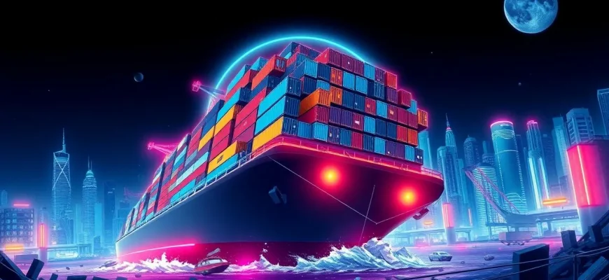 Films de Catastrophe sur les Conteneurs Maritimes