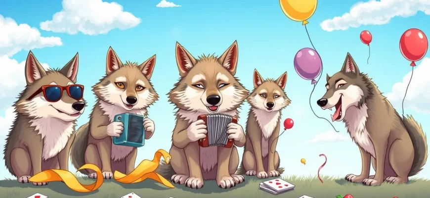 Comédies sur les loups : Rire et Aventure