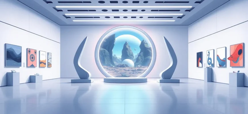 Films fantastiques dans des galeries d'art