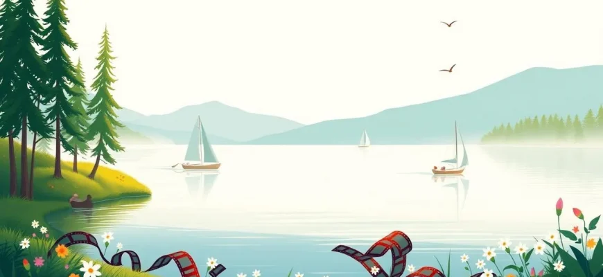 Films familiaux au bord du lac