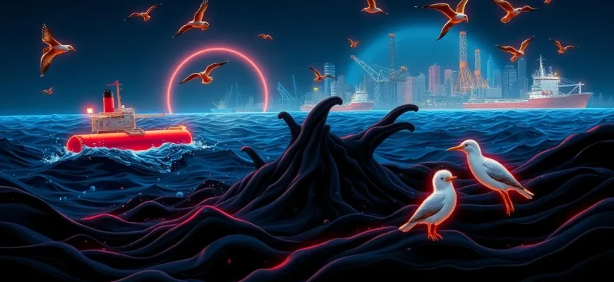 Films sur les marées noires dans les ports