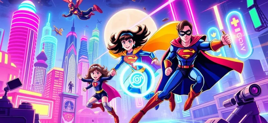 Films de super-héros en famille