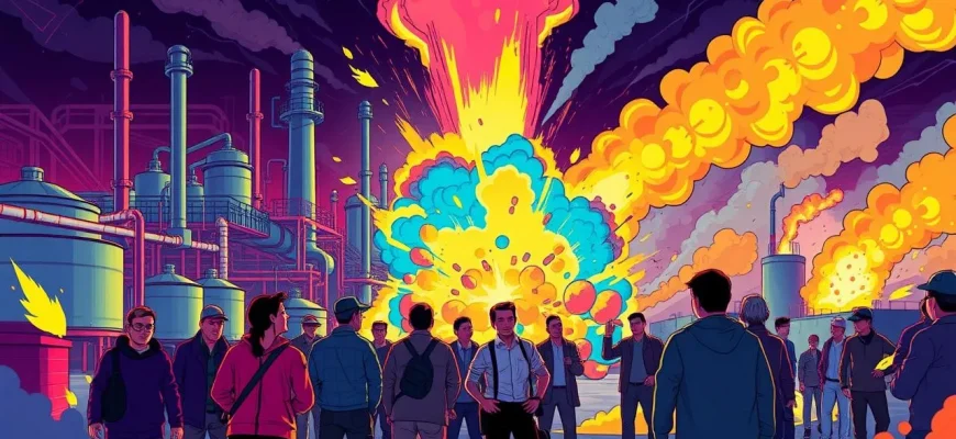 Films sur des explosions en usine