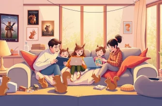 Films familiaux avec des écureuils